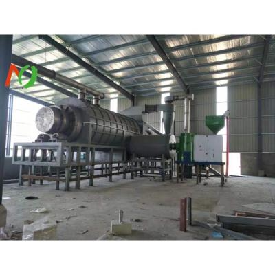 China Luxury Style Indirect Heating High Production Rice Husk Charcoal Carbonization Furnace for sale