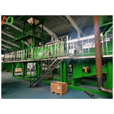 China PLC Controlled Fully Continuous Pyrolysis Plant for Plastic/Rubber/Sludge Recycling for sale