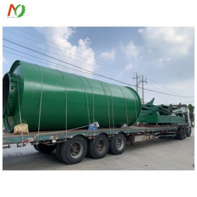 China 25 kW Waste Tire Pyrolysis Plant Non Catalyst Pyrolysis Oven for Controlled Pyrolysis for sale