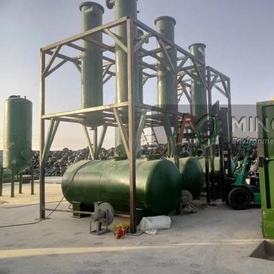 China Refinaria de petróleo Converter óleo de pirólise de pneus com óleo residual Equipamento de refinaria à venda