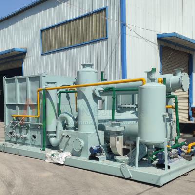 China Motor Oil Recycling Machine Pyrolysis Oil Distillation for Waste to Energy Power Plants for sale