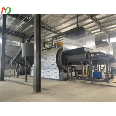 China 80% Oil Yield Biomass Microwave Pyrolysis Plant Natural Rubber Processing Machinery for sale