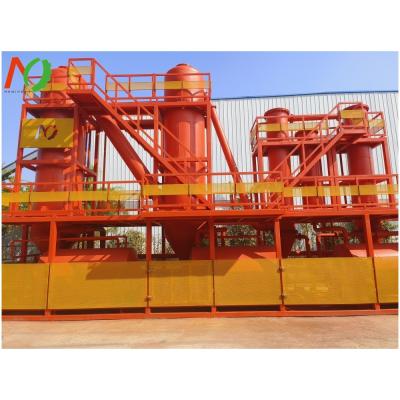 China Pyrolysis Oil Sludge Plastic Pyrolysis Machine for Carbon Black and Syngas Production for sale