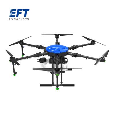 China Modularization EFT E610P Folding Frame Six Axis 10L Embrace Frame Plant Protection Agricultural UAV for sale