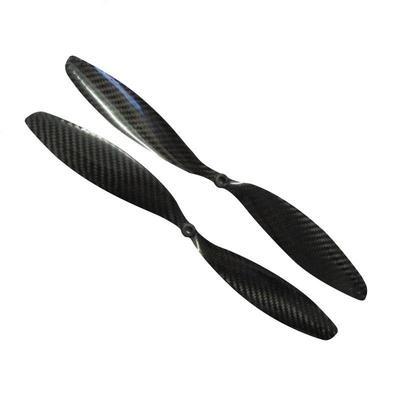 China Vehicles & Remote Control Toys 1 Pair 12 x 4.5 CW/CCW 1245 Carbon Fiber Propeller Prop for Multi-Helicopter RC Helicopter Spare Parts for sale