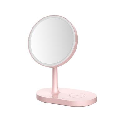 China Dilemma Function USB Charging LED Lighted Table Lights Makeup Mirror for sale