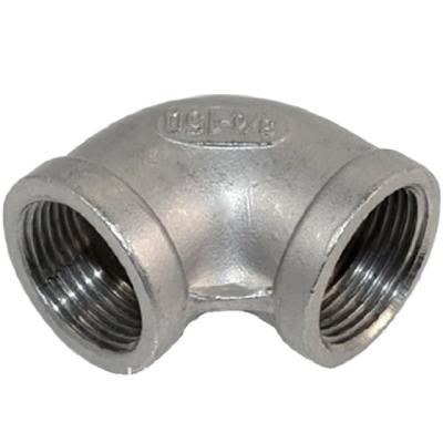 China Casting Connecting Industry Eblow Stainless Steel Pipe Fitting 316 / ISO4144 for sale