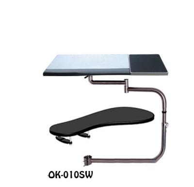 China 48*23cm OK010S Multifunctional Full Motion Chair Clamping Keyboard/Laptop Desk Holder+ Square Mouse Pad +Chair Arm Clamping Mouse Pad for sale