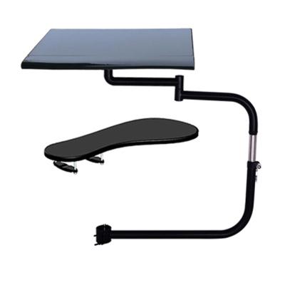 China 22.5x18.5cm Multifunctional Motion Chair Full Clamping Keyboard Support Laptop Desk Stand Mouse Pad Stainless Steel 20kg for sale