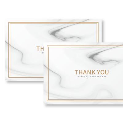 China Hot Selling Design Custom Recyled Printed Thank You Cards Luxury Birthday Greeting Cards for sale