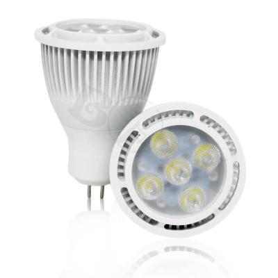 China Cold White GU10 480LM Dimmable LED Spotlights Fixture With 45 Degree View Angle for sale