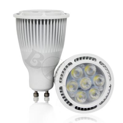 China 7W Ra 70 GU10/MR16 Geleide de Schijnwerperbollen 100LM/W van SMD Dimmable Te koop