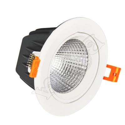 China 6W 600lm COB 80 CRI Cool White LED Ceiling Light Fixtures With CE / ROHS Certificate for sale