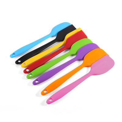 China 2021 Silicone Spatula Baking Set Viable Nonstick Heat Resistant Spatulas Turner Tools For Cooking Baking Mixing for sale