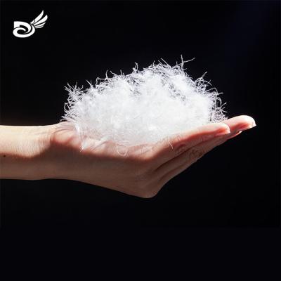 China Wholesale China Cheap Eco-friendly Standard 50% Washed Down Natural White Goose Feather Goose Down Fill Goose Down Feather For Sale for sale