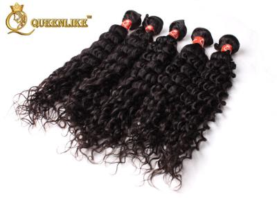 Cina Capelli profondi peruviani non trattati di 100% Wave, estensioni peruviane dei capelli ricci in vendita