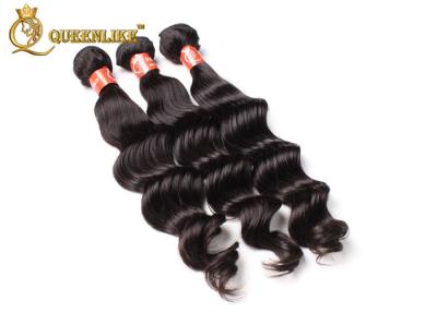 Cina Capelli umani peruviani del tessuto reale dei capelli umani nessuna trama sciolta dei capelli di Wave di groviglio in vendita