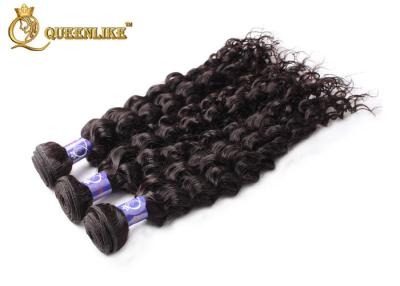 China Single Drawn Double Weft Malaysian Deep Wave Virgin Hair Grade 7A Virgin Hair for sale