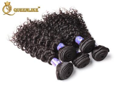 Cina Estensioni di sguardo naturali dei capelli di afro del tessuto riccio crespo a 18 pollici dei capelli umani in vendita