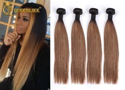 China 100% Unprocessed Malaysian Straight Virgin Hair Piano Color Hair for sale