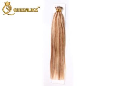 China 24 inch / 28 inch I Tip Hair Extensions Brazilian Real Human Hair SGS for sale