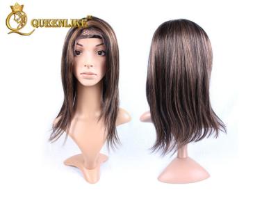 China Unprocessed Brazilian Straight Virgin Human Hair Lace Front Wigs Shedding Free for sale