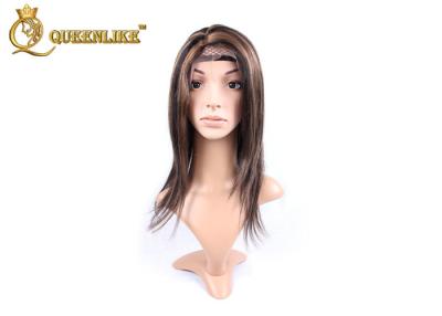 China 100% Brazilian 1b / 8 Lace Front Human Hair Wigs No Chemical for sale