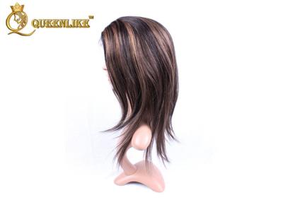 China OEM / ODM Short Lace Front Human Hair Wigs With Thick Bottom for sale