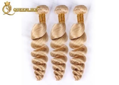 China Onda profunda del cabello humano peruano rubio 613#/armadura del pelo profundamente rizado en venta