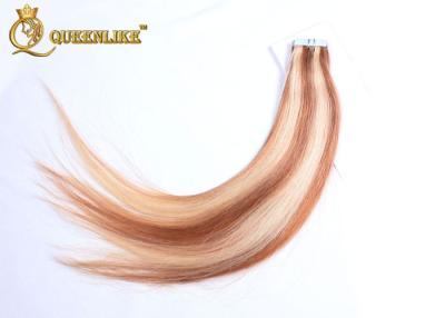 China Elegante Colored Brazil Tape In Hair Extension 100% Real Human Hair Weave for sale