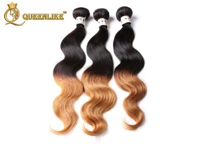 China Luxury Colored Ombre Malaysian Virgin Hair For Beauty Salon Queenlike for sale