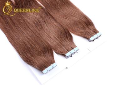 China Remy Straight Long Lasting Tape In Hair Extension Without No Synthetic / Fiber for sale