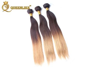 Cina Il nero morbido variopinto di estensioni dei capelli umani di Ombre Remy alle estensioni dei capelli di Ombre della bionda in vendita