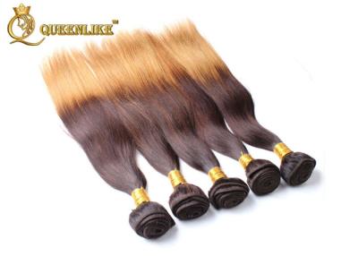 China Mixed Color Brazilian Virgin Human Hair Extensions Tangle Free for sale