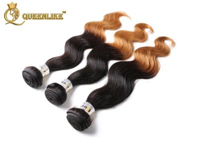 China Double Weft 14'' 16'' 18'' Ombre Unprocessed Virgin Malaysian Hair for sale