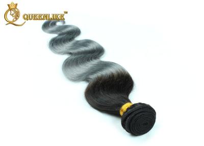 China Extensiones brasileñas atractivas del pelo del color de tono del cabello humano dos de la Virgen el 100% en venta