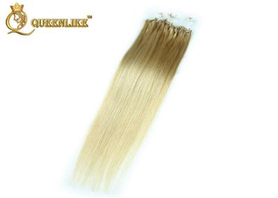 Chine Couleur naturelle de 100 d'anneau prolongements micro brésiliens de cheveux aucun rejet à vendre