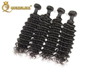 China Split Ender Hair Double Weft Deep Wave Mongolian Human Hair Cut From Donors Directly for sale