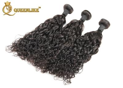 China Same Direction Cuticle Water Wave Human Hair Extensions / Cambodia Human Hair Weave for sale