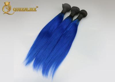 China 8A Grade Silk Straight Malaysian Virgin Hair Balayage Color Tangle Shedding Free for sale