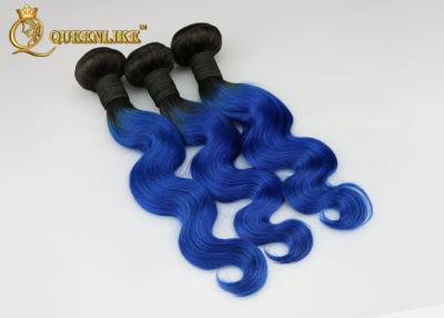 Chine Cheveux malaisiens accentués de Vierge de vague de corps de couleur 3 paquets d'affaire de cheveux aucun mélange à vendre