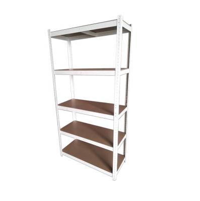 China Storage Shelving Warehouse Sheds Garage Shelving Heavy Duty Steel Rack 4/5 Tier Shelving Unit for sale