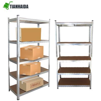 China Heavy Duty Metal Storage Shelving Warehouse Adjustable Boltless Steel Galvanized Storage Shelving Racking for sale