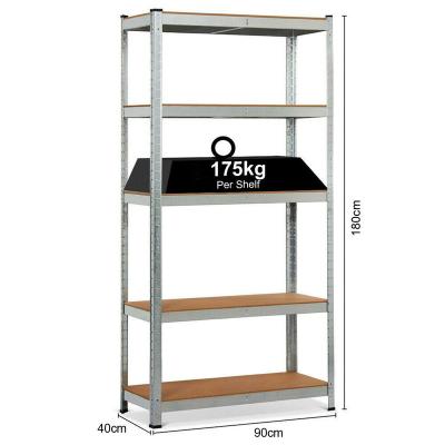 China Storage Shelving Garage Buries 5 Tier Shelving Unit Racking Boltless Storage Shelving Heavy Duty Corrosion Protection, Storage Shelving Steel, Steel for sale