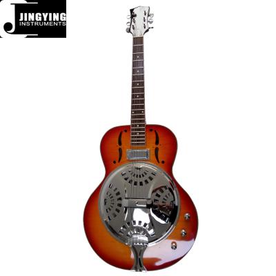 China Professional wholesale maple products resonator best selling acoustic electric guitar with free strings for sale