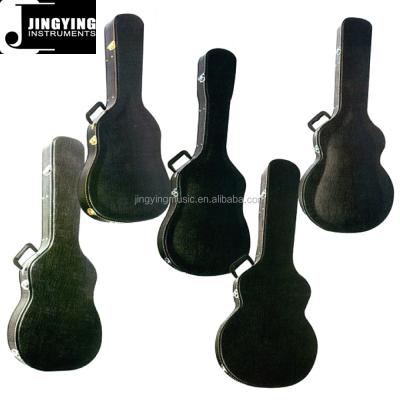 China Guitar/Black Leather Hard Shell Guitar Case Price from Bass Wholesale China Supplier Factory for sale