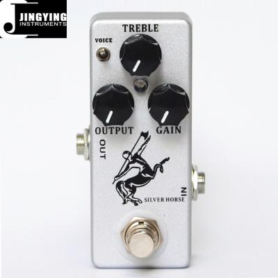 China GUITAR Manufacturers Wholesale Silver Horse Mini Guitar Effect Pedal Overdrive Gear for sale