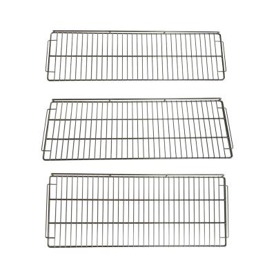 China Sustainable Manufacturer of Stainless Steel Refrigerator Shelves Fridge Divider Freezer Compartment Silver Net for sale