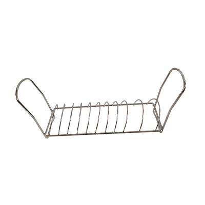 China Durable Stainless Steel Metal Mesh Kitchen Utensil Dish Rack Freestanding Dish Rack for sale