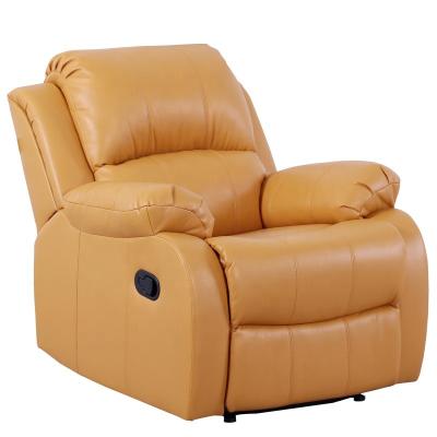 China Wholesale Hot Extendable Cinema Theater Air Leather Manual Single Seat Recliner Chair Reclinable Sofa for sale